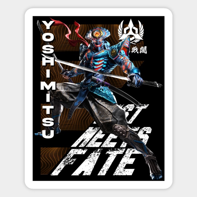 Yoshimitsu (Tekken 8) Magnet by wenderinf